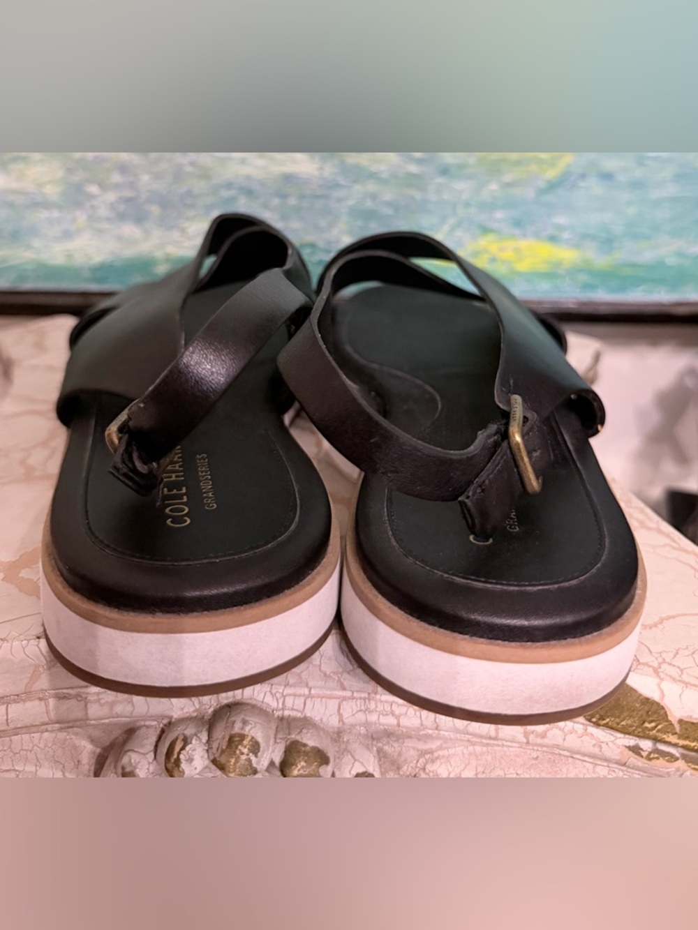 Cole Haan GrandSeries Mira Crossband Sandals - Picture 4 of 7